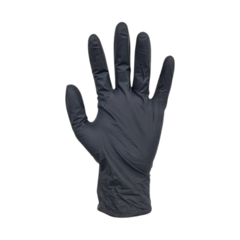Poedervrije nitrilhandschoenen - 4 g - Zwart - Maat L - 100 stucks